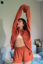 Autumn Willow Set with Shorts & Bralette