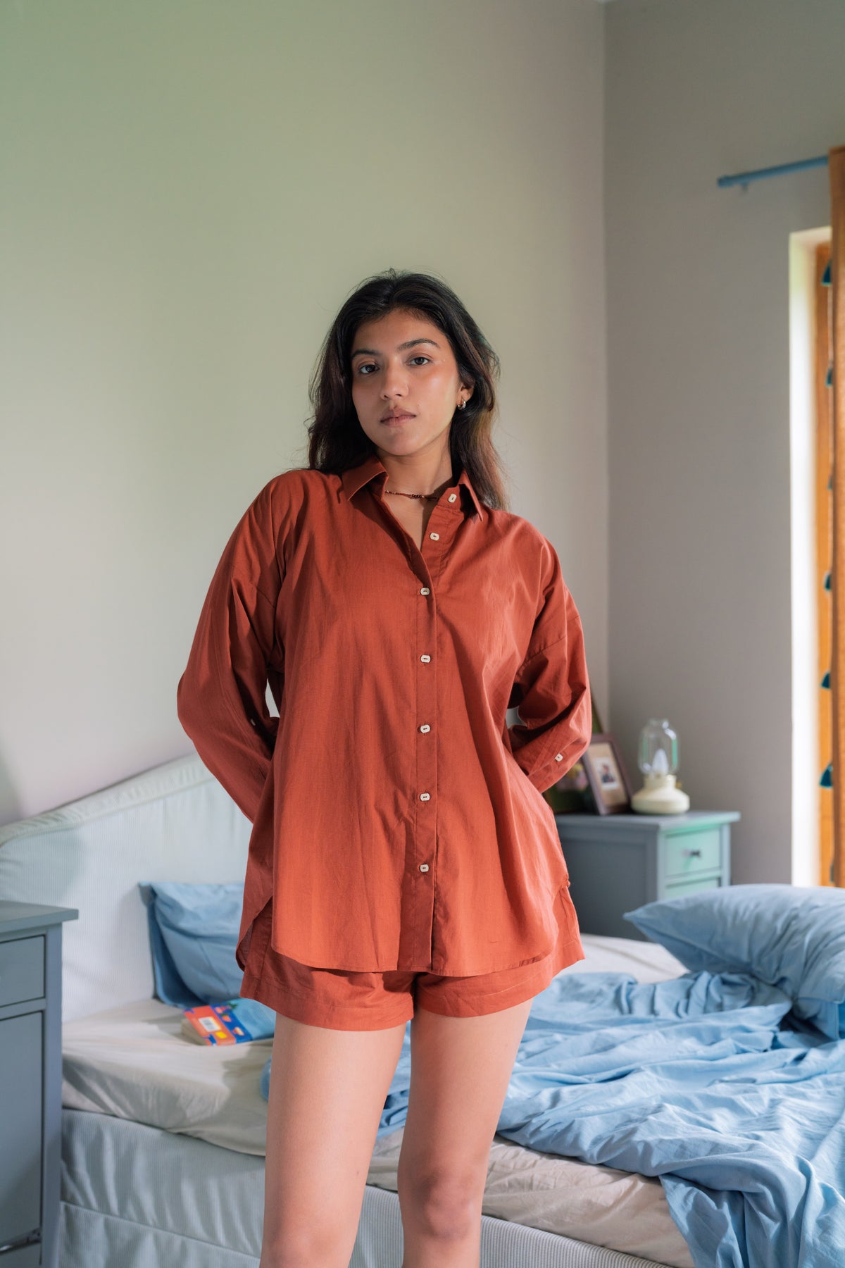 Autumn Willow Set with Shorts & Bralette