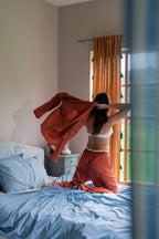 Autumn Willow Set with Lounge Pants & Bralette